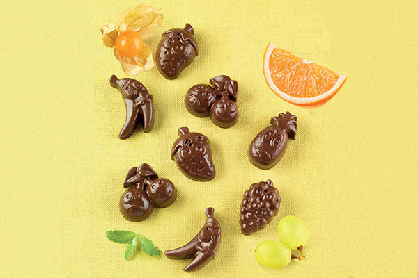 Forma na čokoládu Choco Fruits